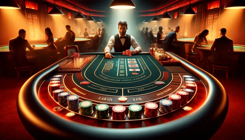 Live Blackjack game