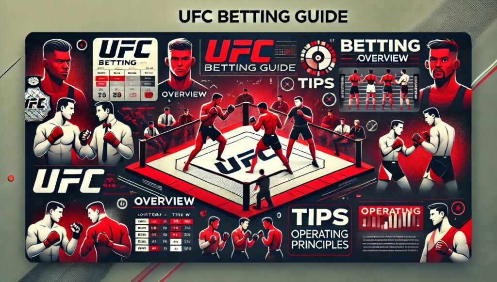 UFC Betting Guide: Overview, Tips and Operating Principles 1